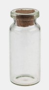 Bottiglietta di vetro 10 ml.